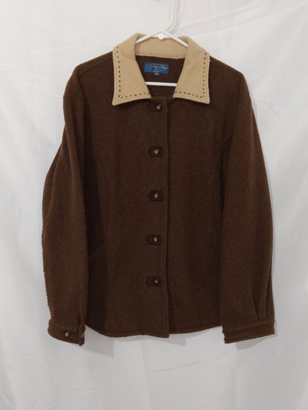 Tasha Polizzi Cabela’s Western Fleece Jacket Womens XXL Sherpa Barn Coat